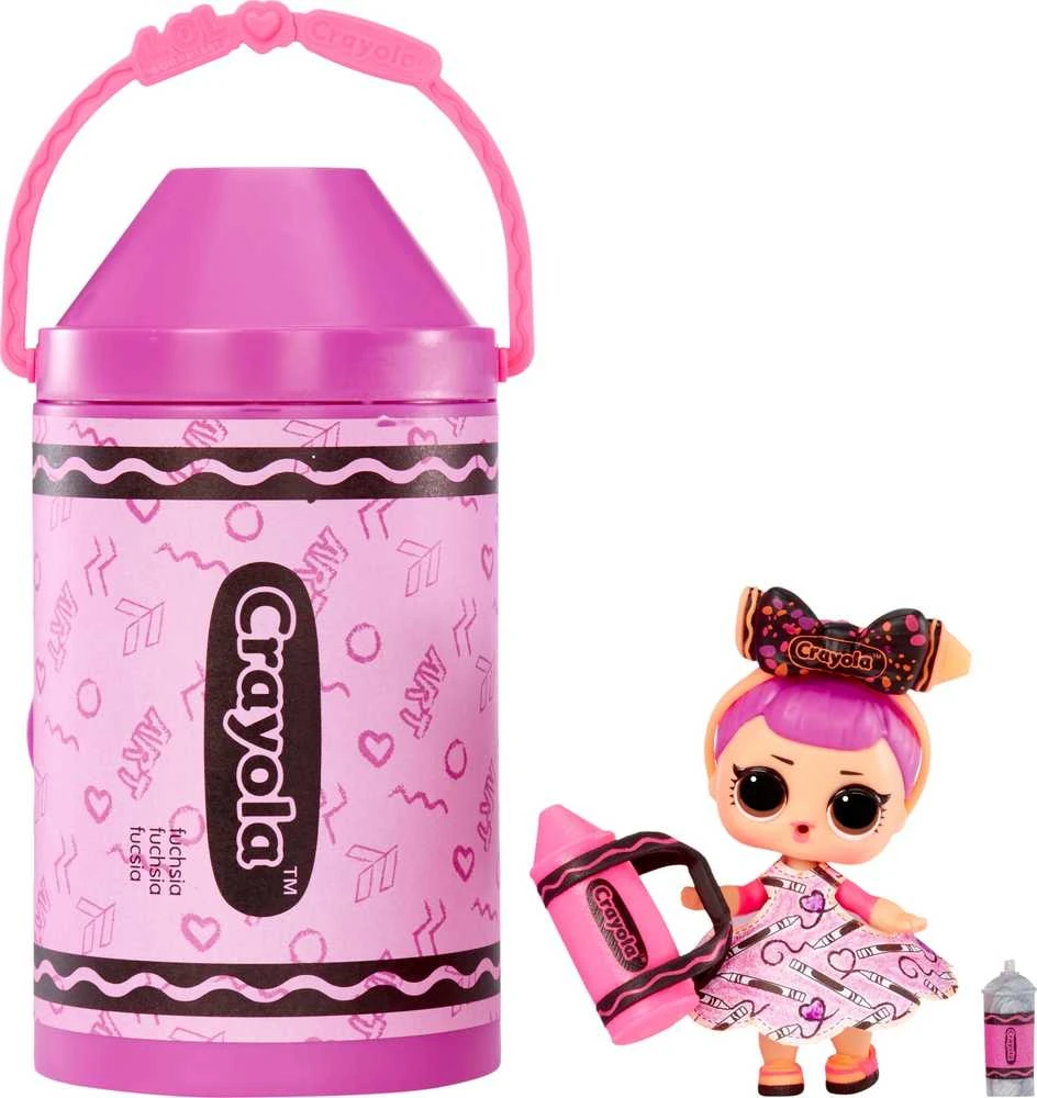 MGA L.O.L. siurprizas dievina CRAYOLA – „Color Me Studio“