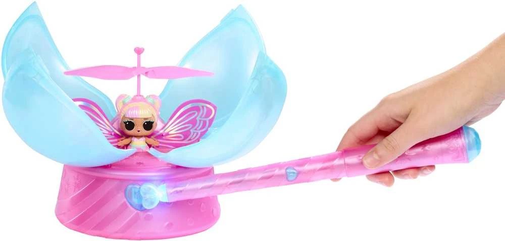 MGA 542261-EUC L.O.L. Surprise Magic Flyers Fairies Tots Lėlė Gėlė Vaikas