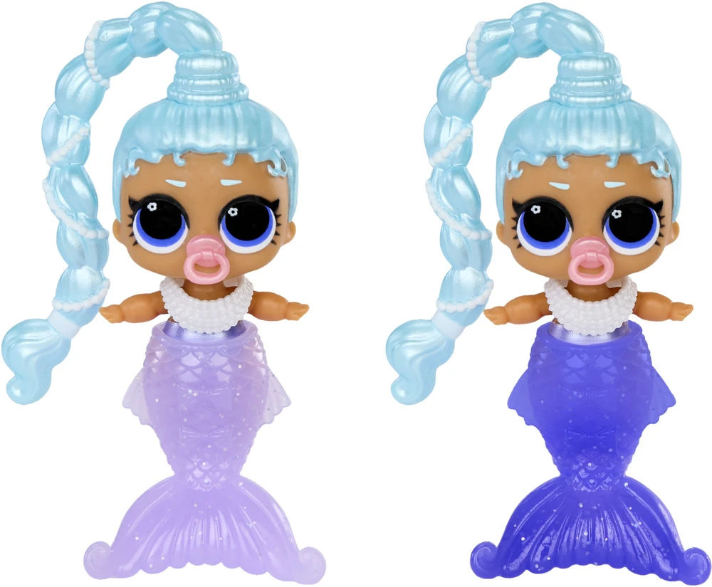 L.O.L. SURPRISE Mažoji lėlytė undinėlė MAKEOVER MAGIC