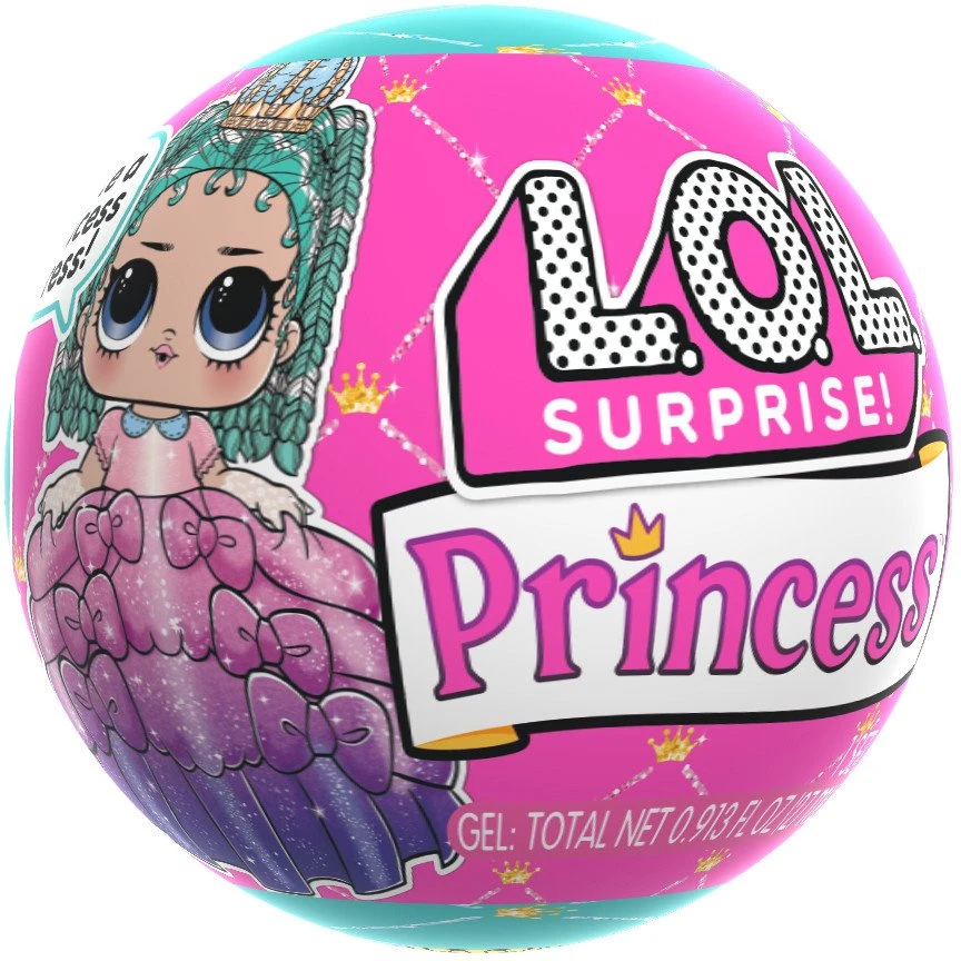 MGA L.O.L. STAIGMENOS PRINCESĖ Lėlytė „Make-It Dresses“