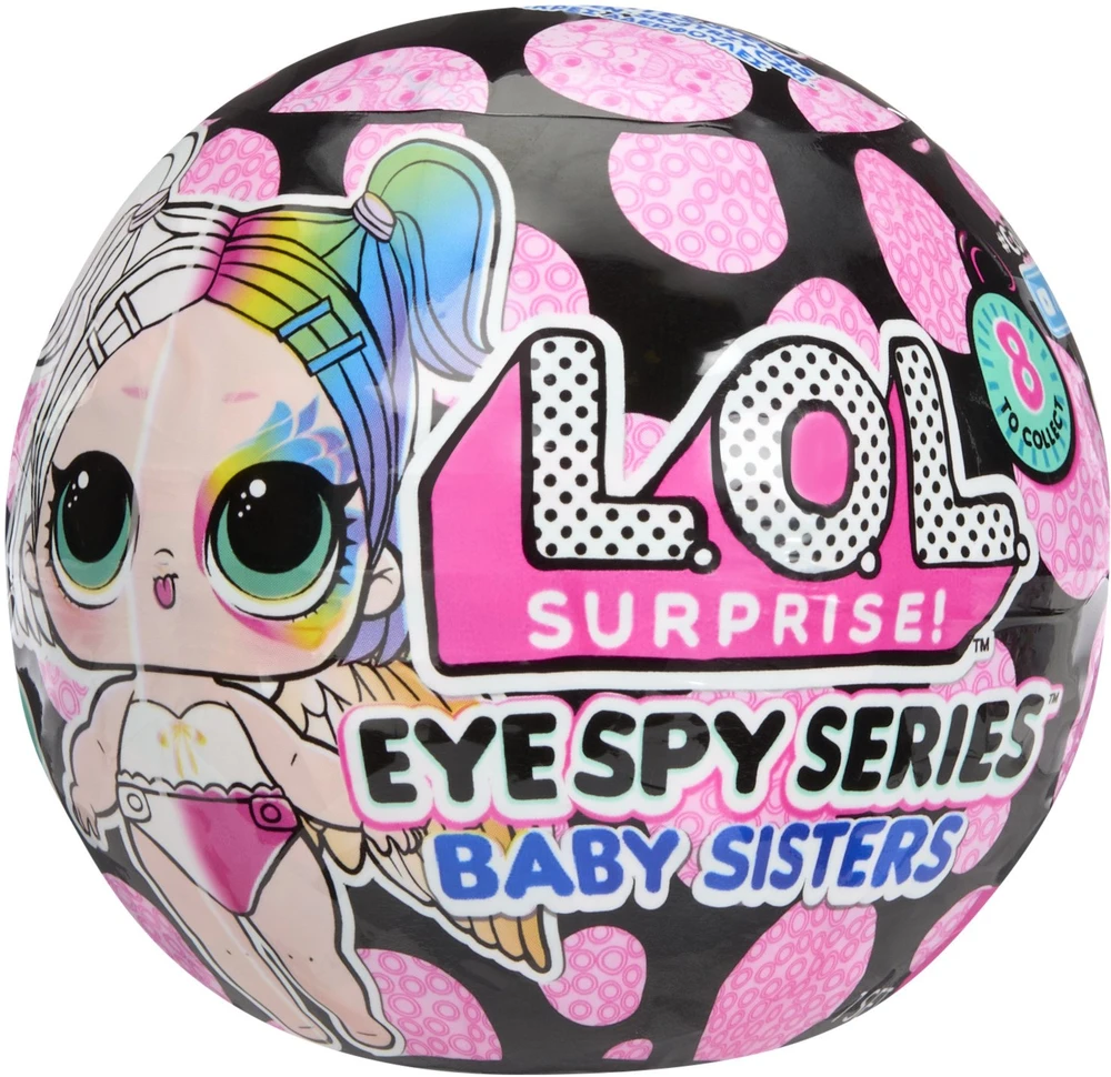 Lėlytė L.O.L. Surprise Eye Spy Baby Sister
