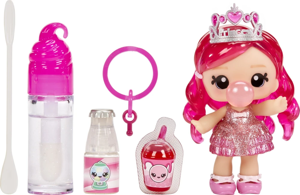 MGA 120711EUC Yummiland Lūpų blizgis Doll- Bianca Bubblegum