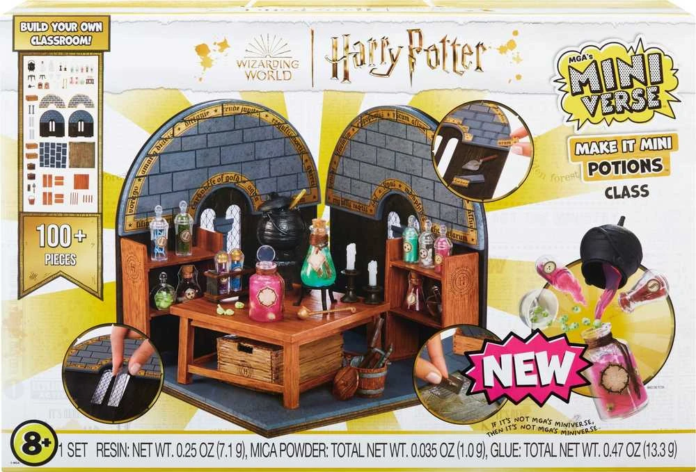 Kūrybinis rinkinys MGA’s Miniverse Make It Mini Harry Potter Eliksyrų pamoka 531166-EUC