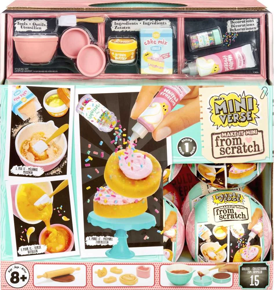 MGA MINIVERSE Žaidimų rinkinys „Diner from Scratch"