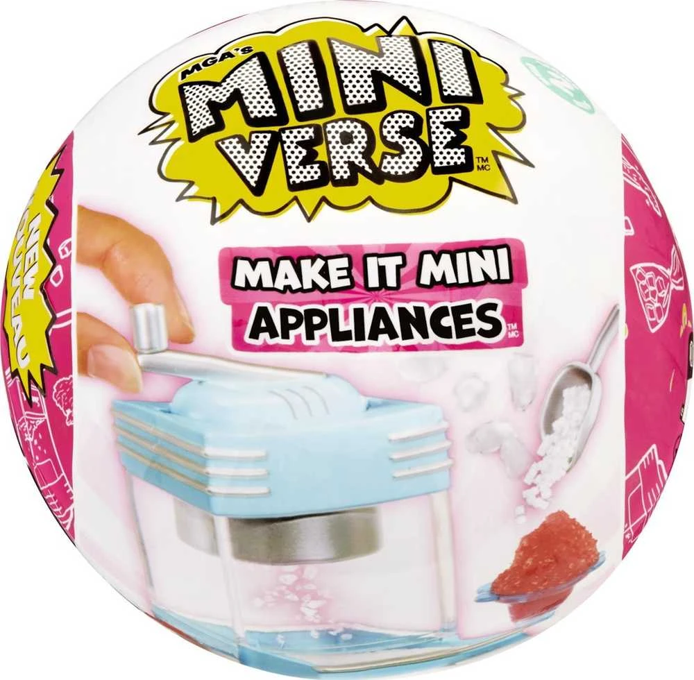 Žaislų rinkinys vaikams MGAs Miniverse Make It Mini Appliances Serija 2 523444 EUC