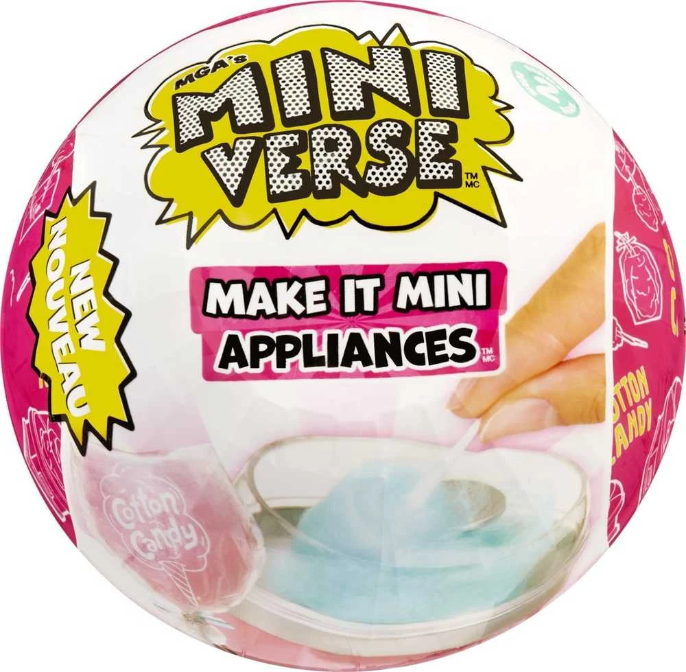 Žaislų rinkinys vaikams MGAs Miniverse Make It Mini Appliances Serija 2 523444 EUC