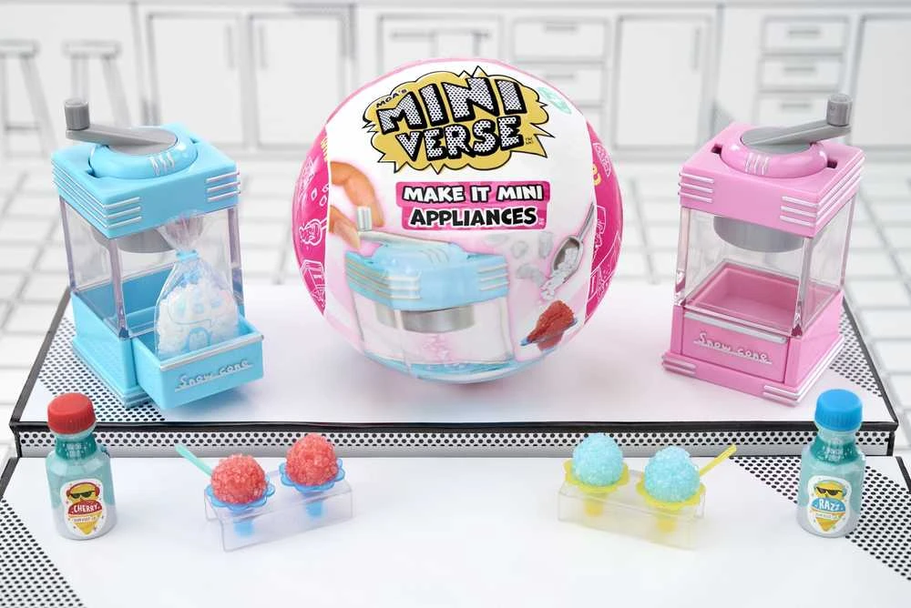 Žaislų rinkinys vaikams MGAs Miniverse Make It Mini Appliances Serija 2 523444 EUC