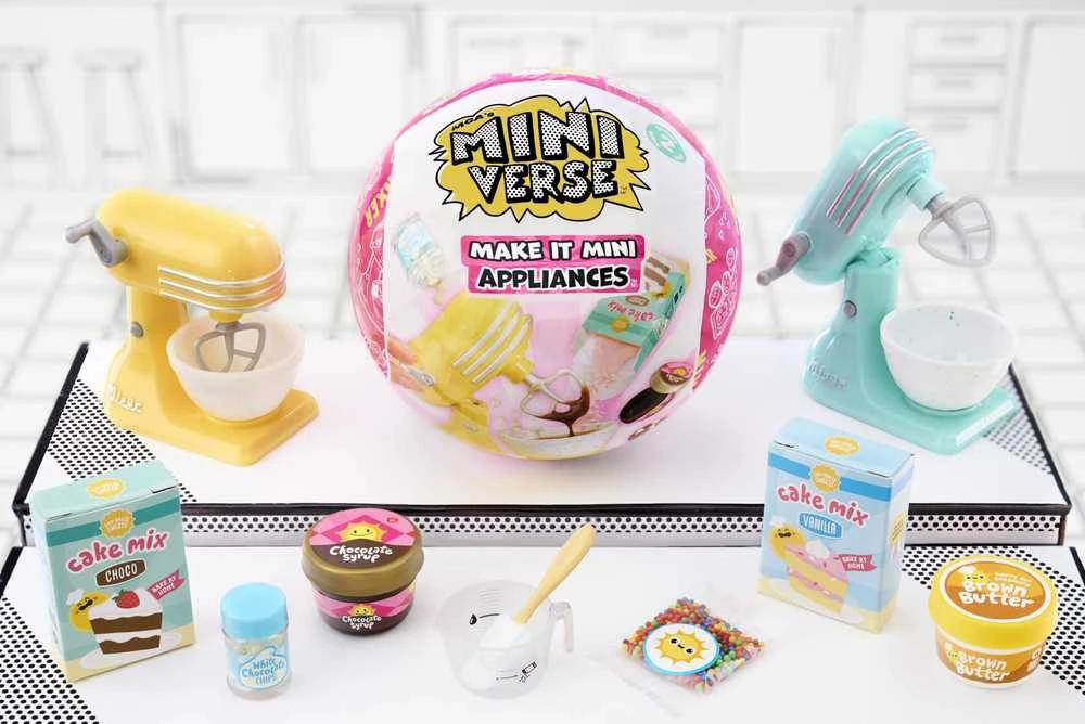 Žaislų rinkinys vaikams MGAs Miniverse Make It Mini Appliances Serija 2 523444 EUC
