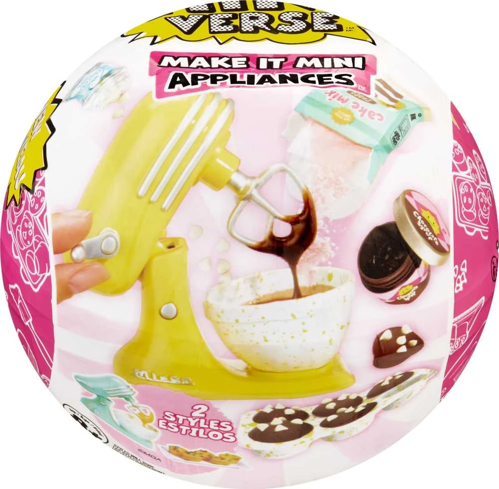 Žaislų rinkinys vaikams MGAs Miniverse Make It Mini Appliances Serija 2 523444 EUC