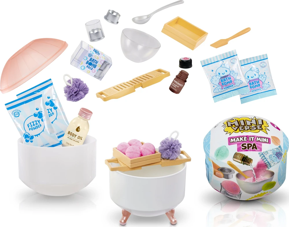 MGA MINIVERSE Žaidimų rinkinys „Make it Mini Spa"