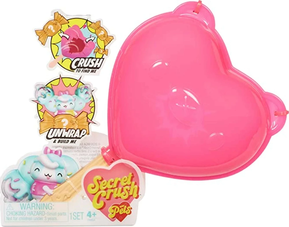 MGA Pramogų „Secret Crush“ mini augintinių rinkinys PDQ 1 serijoje, mini figūrėlė