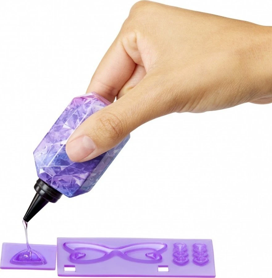 MGA Lėlė 121404-EUC Rainbow High Creative Crystals mados lėlė - violetinė