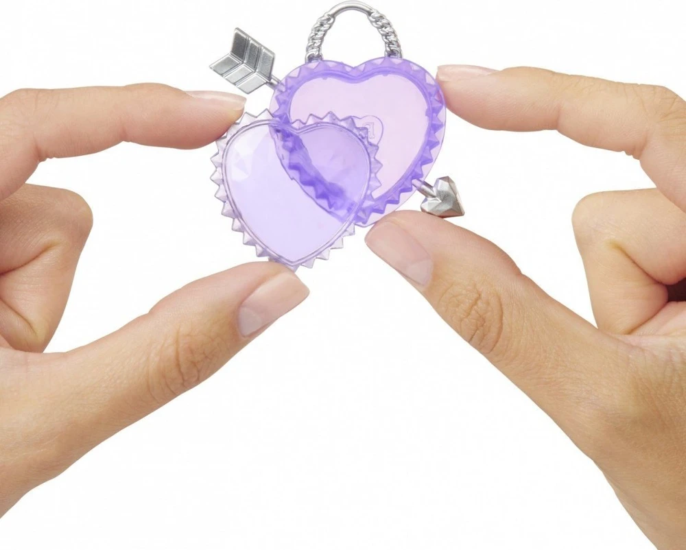 MGA Lėlė 121404-EUC Rainbow High Creative Crystals mados lėlė - violetinė