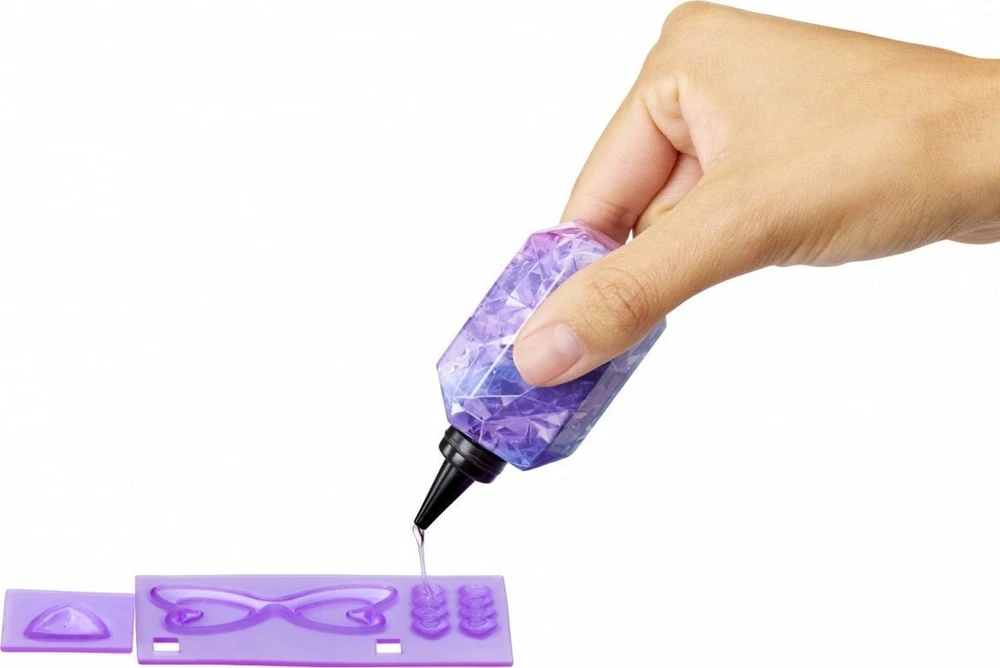 MGA Lėlė 121404-EUC Rainbow High Creative Crystals mados lėlė - violetinė