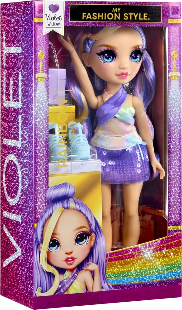RAINBOW HIGH Entry Fashion Dolls- Violet