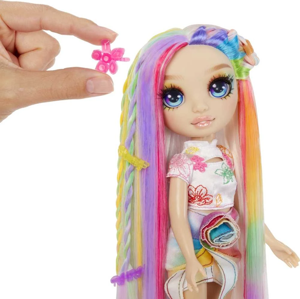 MGA Lėlė Rainbow High Hair Chalk & Style Amaya vaivorykštinė 526780-EUC
