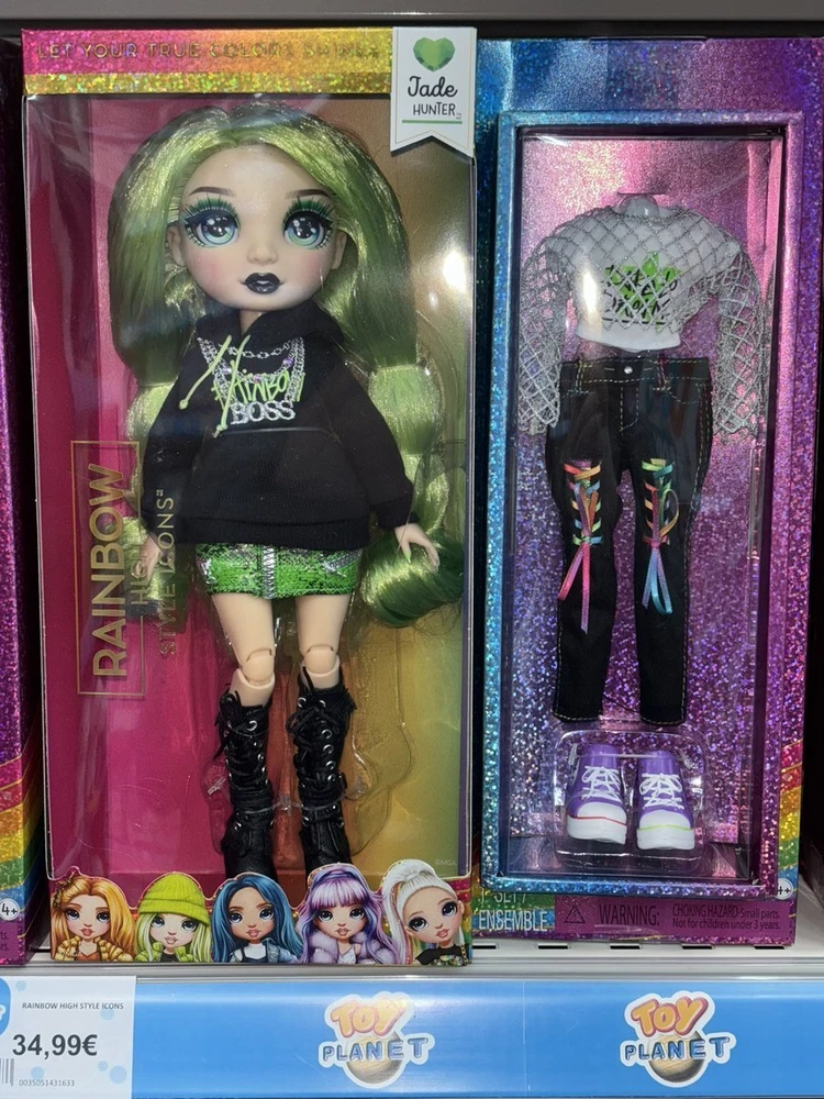 MGA Rainbow High mados lėlė Jade 431633-EU