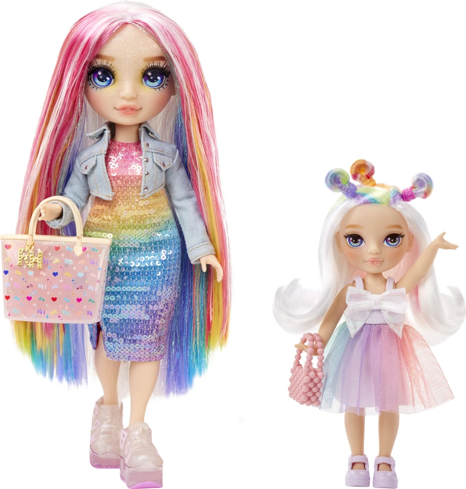 MGA 531203-EUC „Rainbow High Littles“ lėlės – opalas (vaivorykštė)