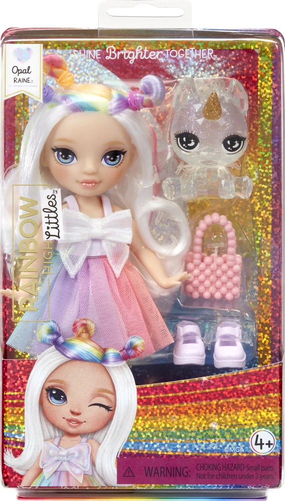MGA 531203-EUC „Rainbow High Littles“ lėlės – opalas (vaivorykštė)