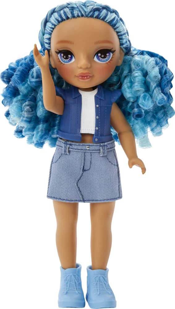 MGA Rainbow High Littles lėlė Sapphire mėlyna 531197-EUC