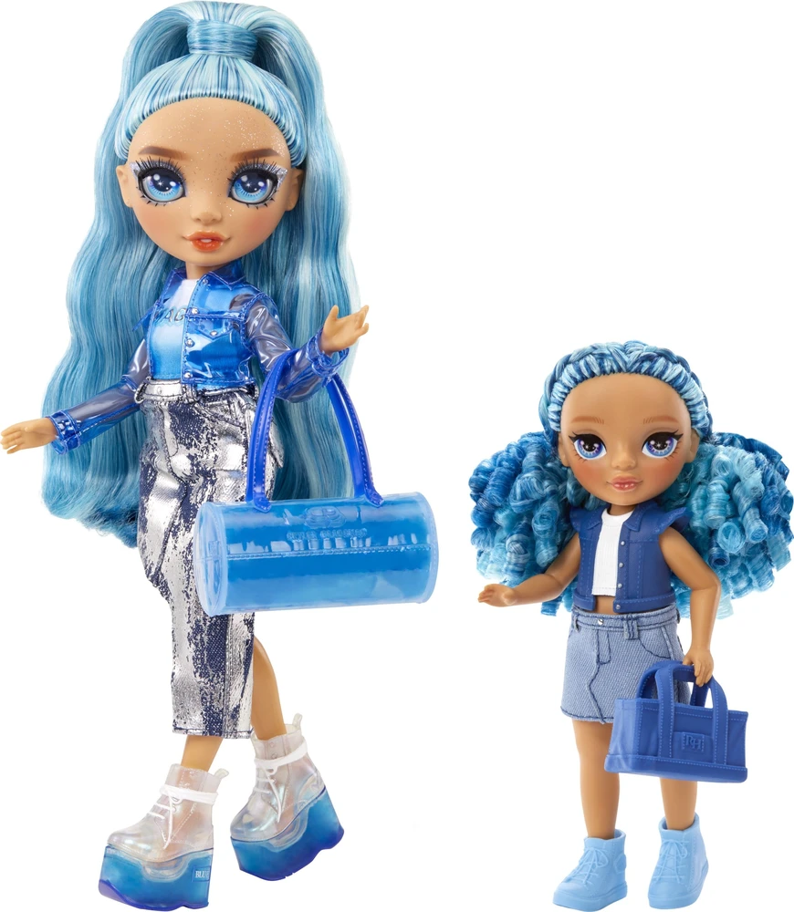 MGA Rainbow High Littles lėlė Sapphire mėlyna 531197-EUC