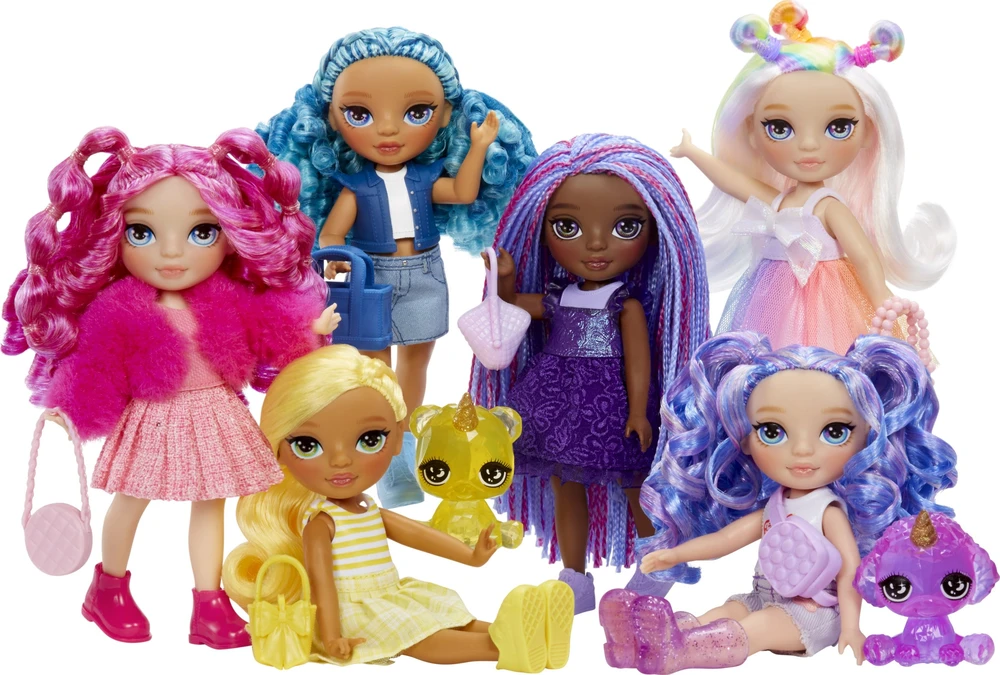 MGA Rainbow High Littles lėlė Sapphire mėlyna 531197-EUC