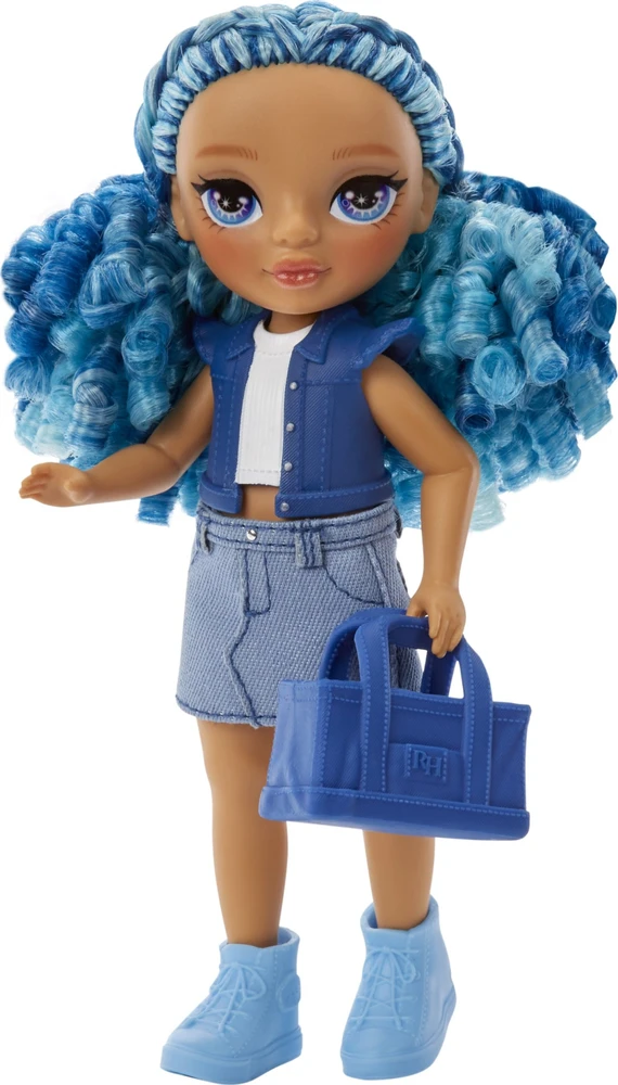 MGA Rainbow High Littles lėlė Sapphire mėlyna 531197-EUC