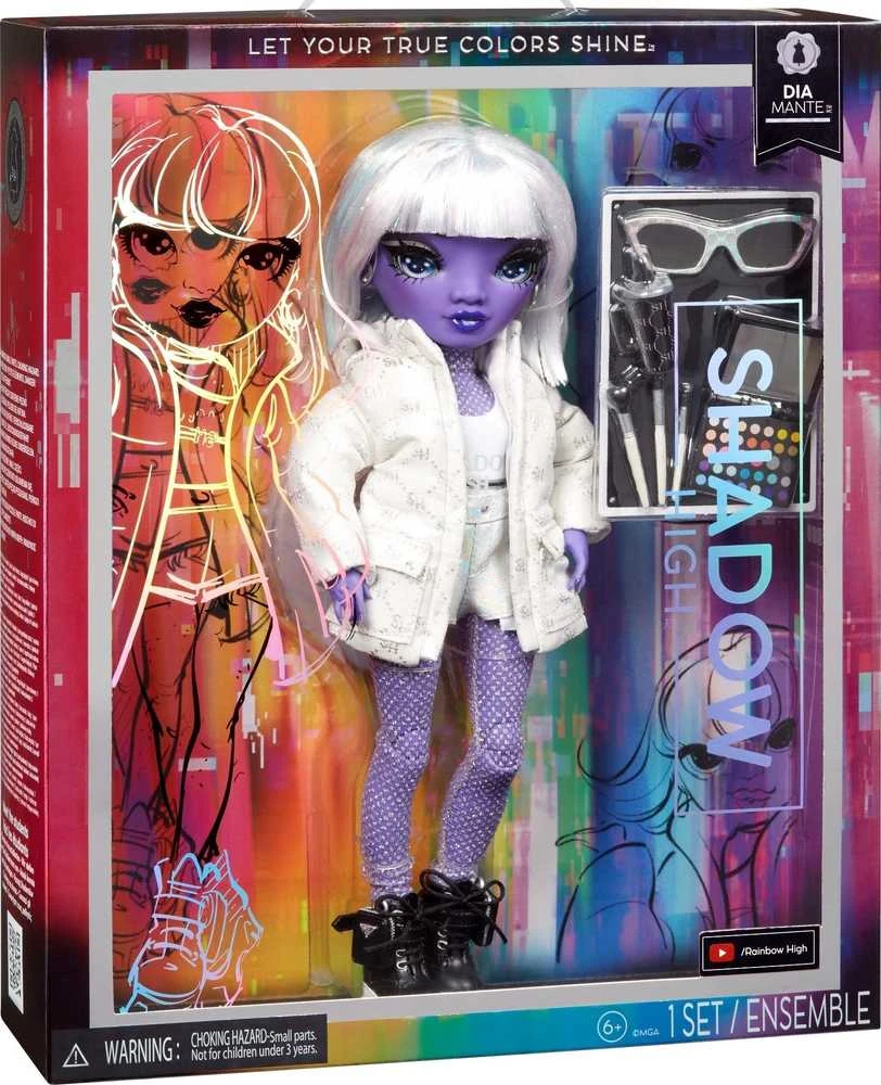 Rainbow High L.O.L Surprise Light Shadow High S23 Fashion Doll - Dia Mante