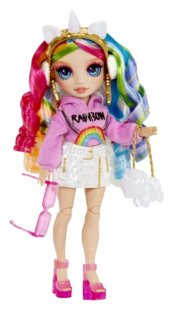 MGA Lėlė 121411-EUC Rainbow High Creative Crystals mados lėlė - Amaya