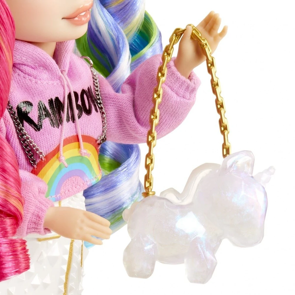 MGA Lėlė 121411-EUC Rainbow High Creative Crystals mados lėlė - Amaya