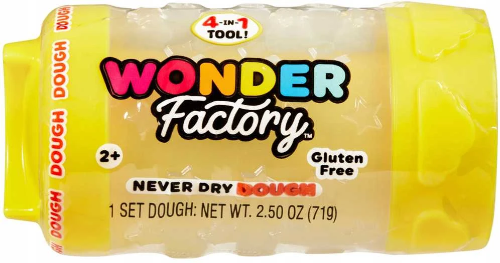 MGA Modelino masė Wonder Factory geltona 594970