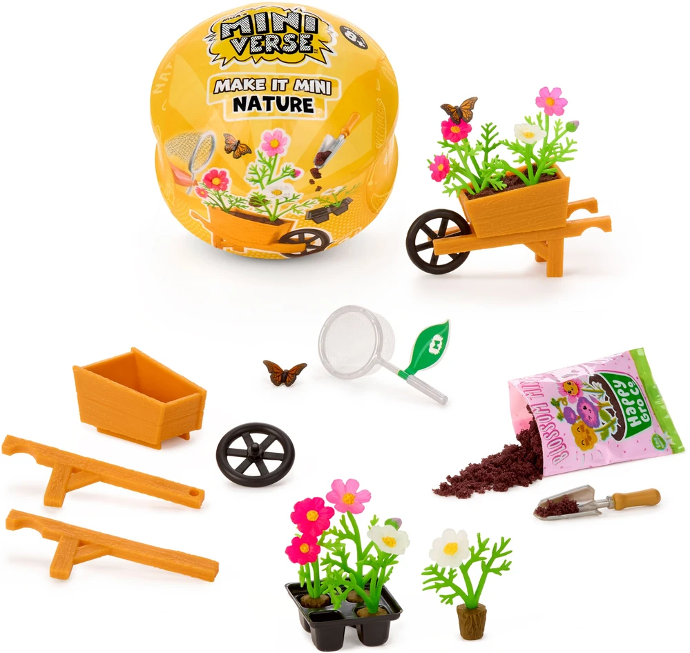MGA Miniverse Make It Mini Nature S3 mini rinkinys 546962-EUC