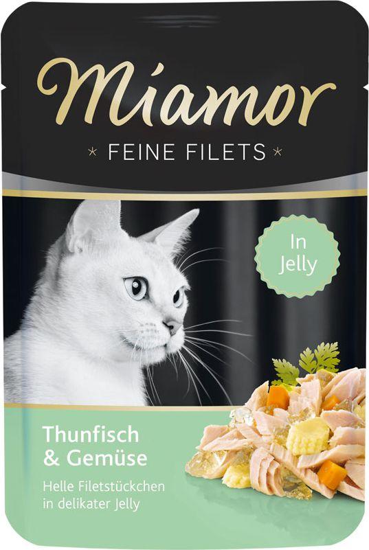 Miamoro kačių drėgnas maistas Tunas su daržovėmis 100 g