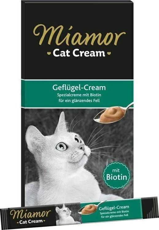 CREAM MIAMOR Cat Kreminis paukštiena - cat treats - 6x15g