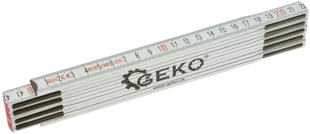 Geko Miara drewniana 2m GEKO PREMIUM (12/96)