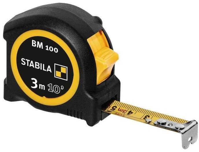 Ruletė STABILA BM100 3m mm/inch