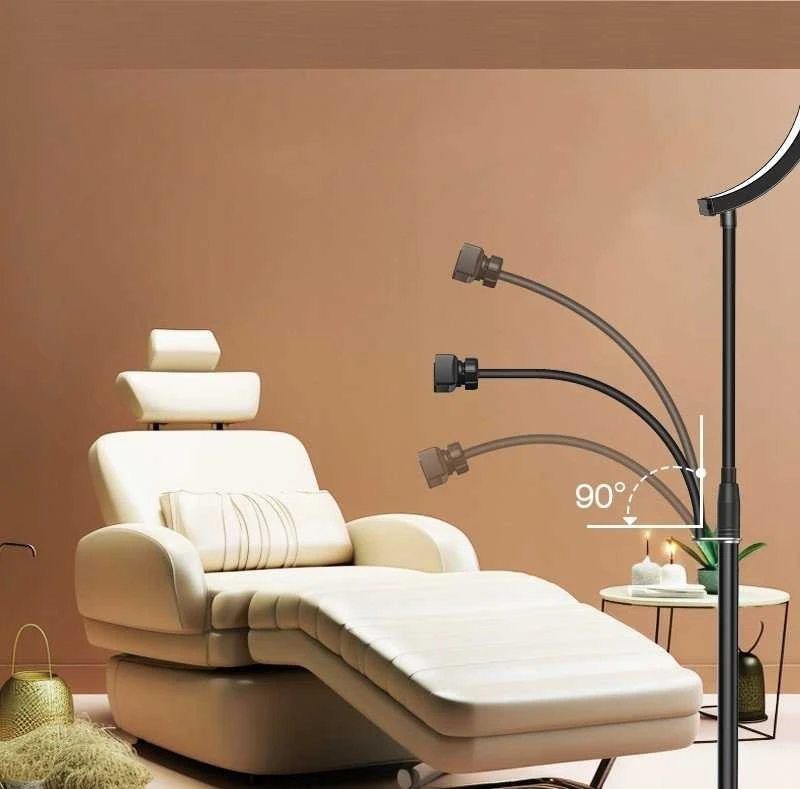MichaelMarinelli LED kosmetinė besėmė lemputė Moon stovima + ratukai 45W Marinelli Gx520r / Rožinė