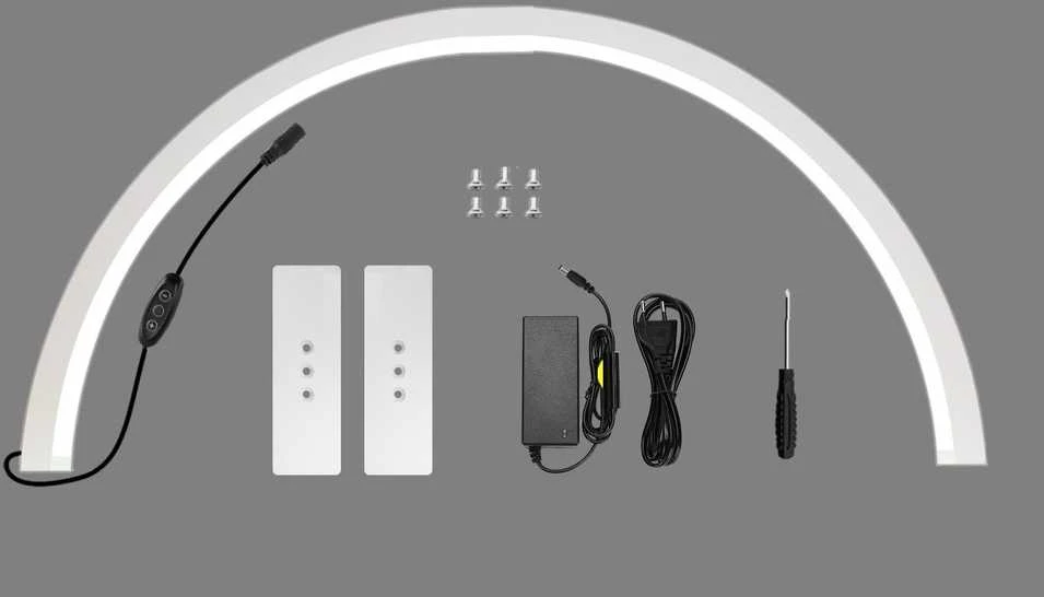 Michael Marinelli LED lempa 50 W kosmetologinė stalinė be šešėlių procedūroms kosmetologei / N280 / Juoda