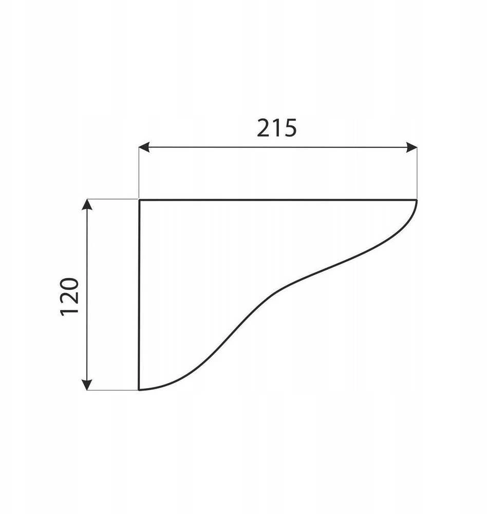 Michelin Nežinomas Lentynos laikiklis, 215 x 120 mm
