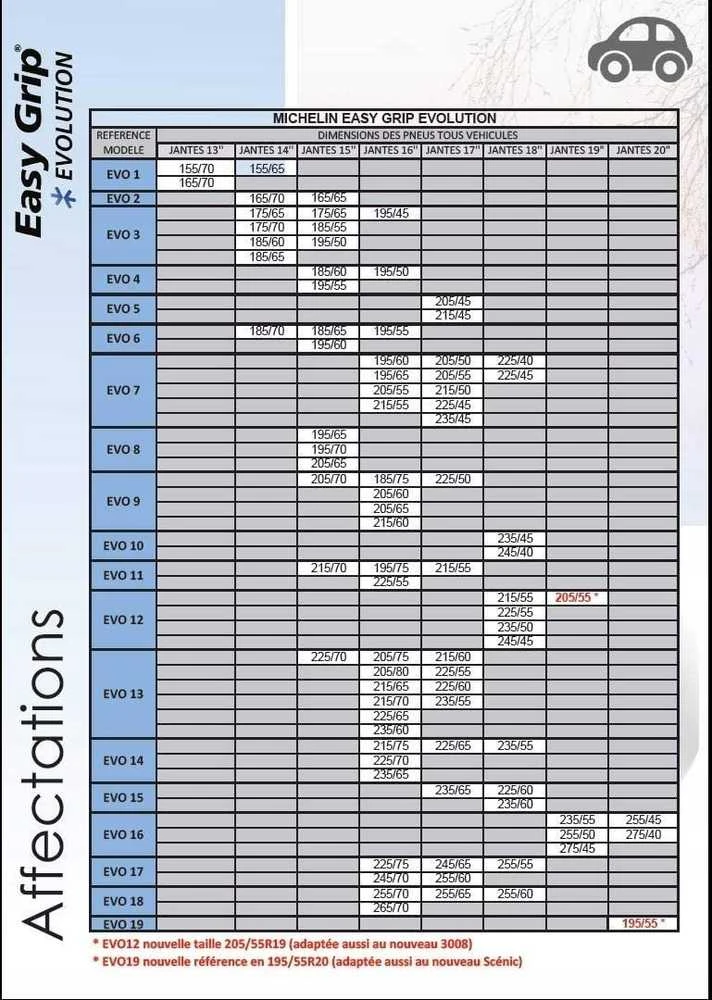 Michelin Michelin EasyGrip Evolution - MIEVO10