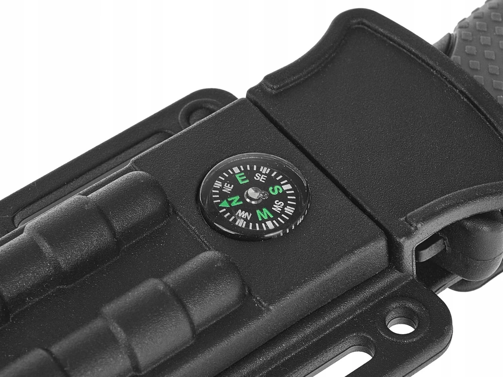 Michelin Taktinis peilis 275/135mm su dėklu Juodas SURVIVAL SERIES (6/24)