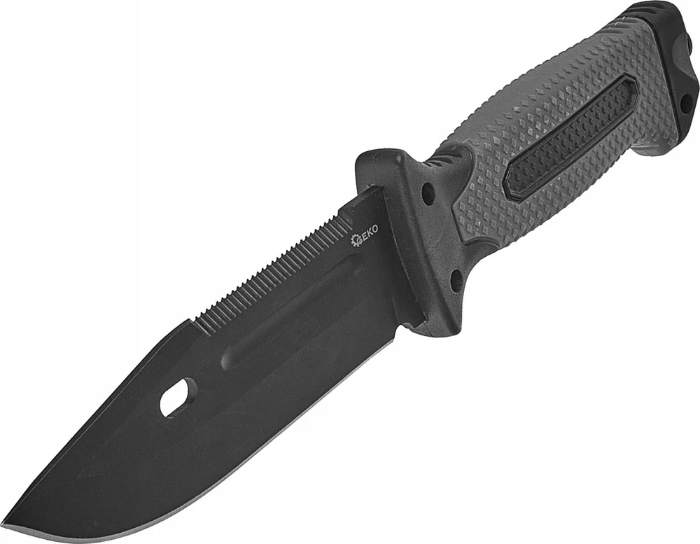 Michelin Taktinis peilis 275/135mm su dėklu Juodas SURVIVAL SERIES (6/24)