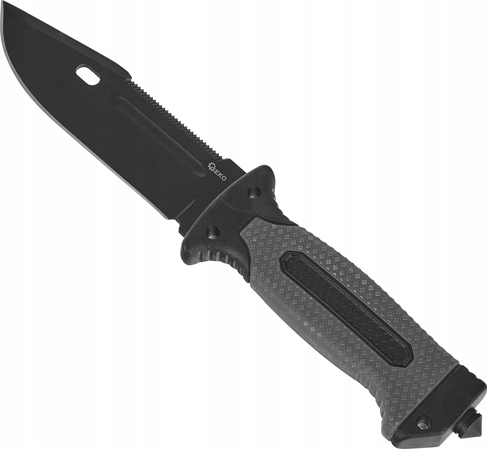 Michelin Taktinis peilis 275/135mm su dėklu Juodas SURVIVAL SERIES (6/24)