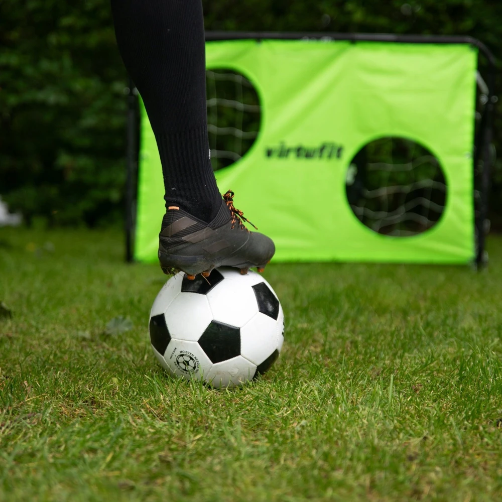 Michelin VIRTUFIT FUTBOLO VARTAI SU TRENIRUOČIŲ KILIMĖLIU - 215 X 150 CM