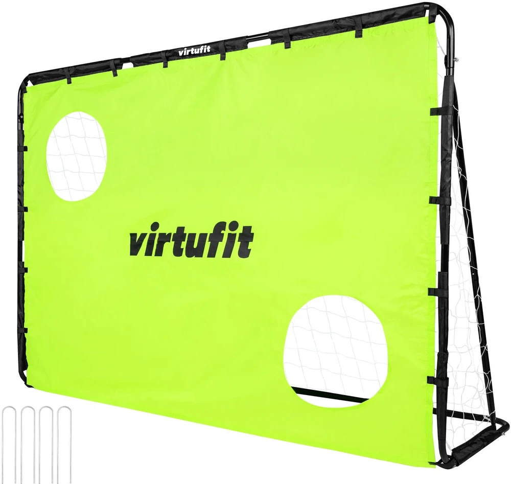 Michelin VIRTUFIT FUTBOLO VARTAI SU TRENIRUOČIŲ KILIMĖLIU - 215 X 150 CM