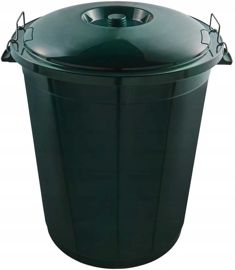 Keeeper Waste bin Hugo 70L Mega Ø55x60,5cm dark žalias
