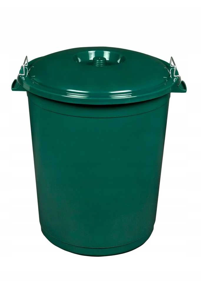 Keeeper Waste bin Hugo 70L Mega Ø55x60,5cm dark žalias
