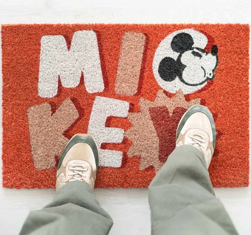 Mickey Mouse Disney Mikio Peliukas - kilimėlis prie durų (40 x 60 cm)