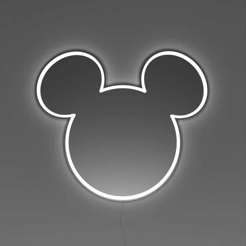 Yellowpop Neoninės geltonosios pop Disney mini Mikio ausytės