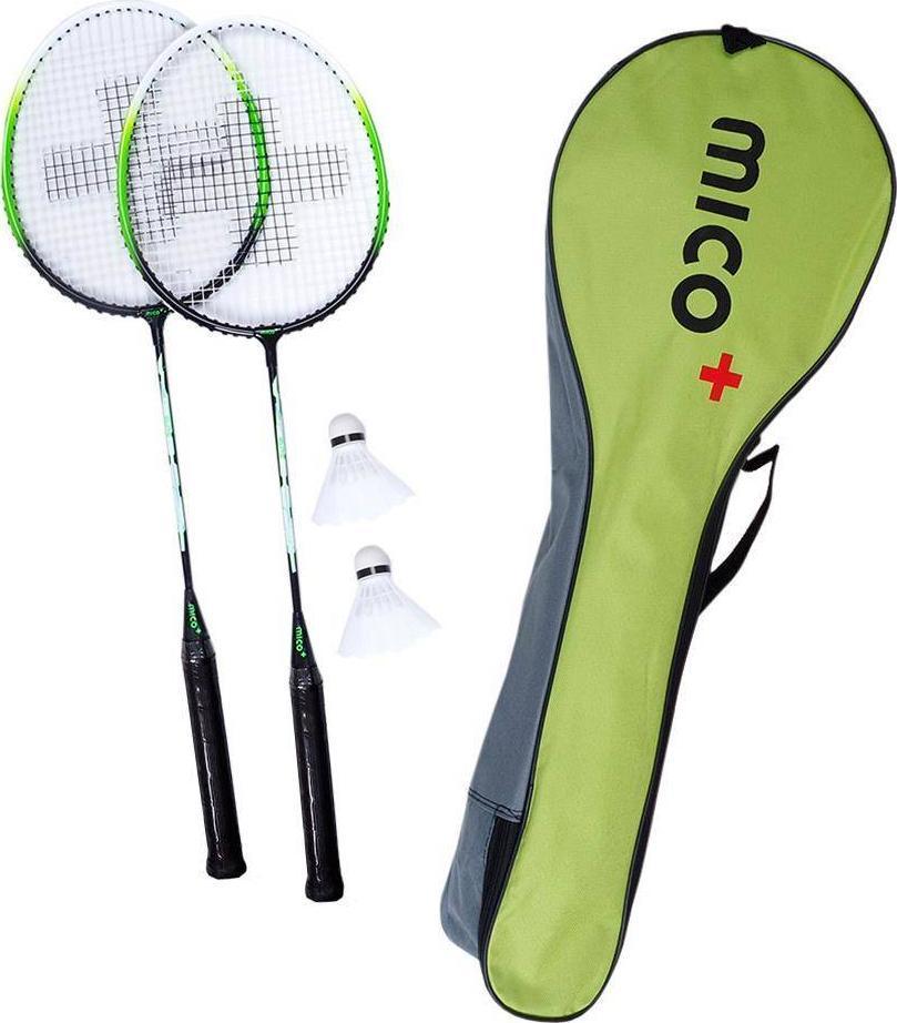 Badmintono rinkinys Mico Elite, žalias